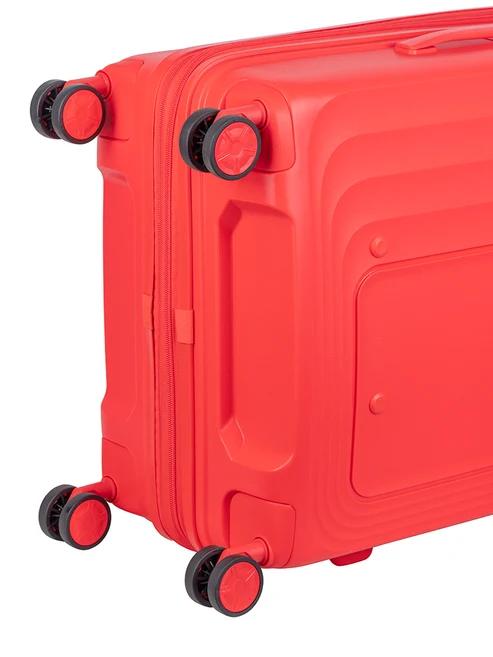 Saleys Travel Bags Cellini Cruze Medium 4 Wheel Xpander Trolley Case - Poppy Red - Image 9