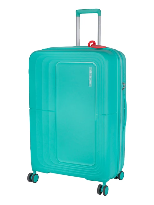 Saleys Travel Bags Cellini Cruze Large 4 Wheel Xpander Trolley Case - Aqua - Image 3