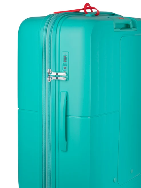 Saleys Travel Bags Cellini Cruze 4 Wheel Carry On Xpander Trolley Case - Aqua - Image 5