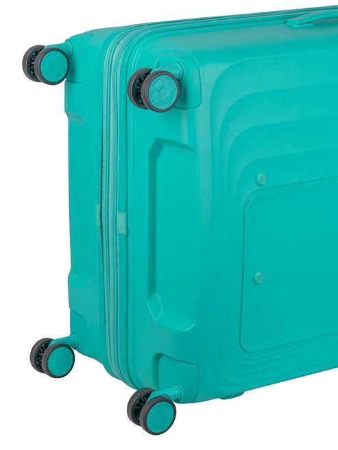 Saleys Travel Bags Cellini Cruze 4 Wheel Carry On Xpander Trolley Case - Aqua - Image 4