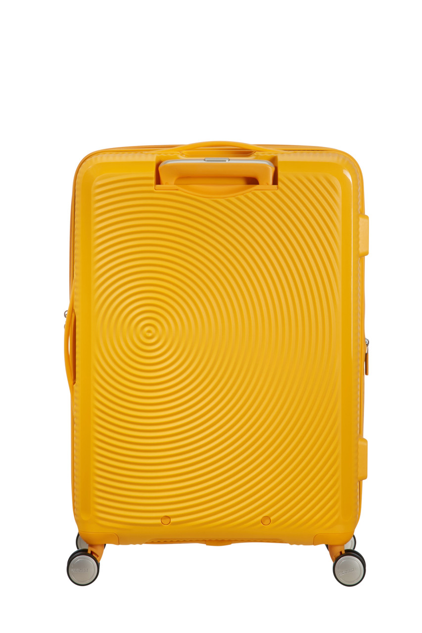 Saleys Travel Bags American Tourister Soundbox Exp Spinner 67cm - Golden Yellow - Image 11