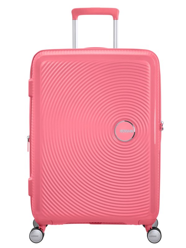 American Tourister Soundbox Exp Spinner 67cm - Sun Kissed Coral