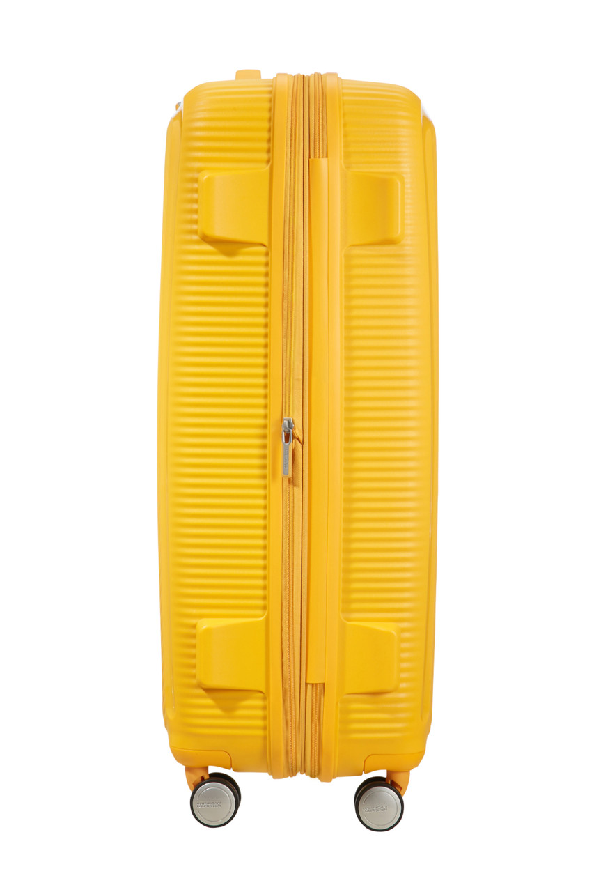 Saleys Travel Bags American Tourister Soundbox Exp Spinner 77cm - Golden Yellow - Image 3