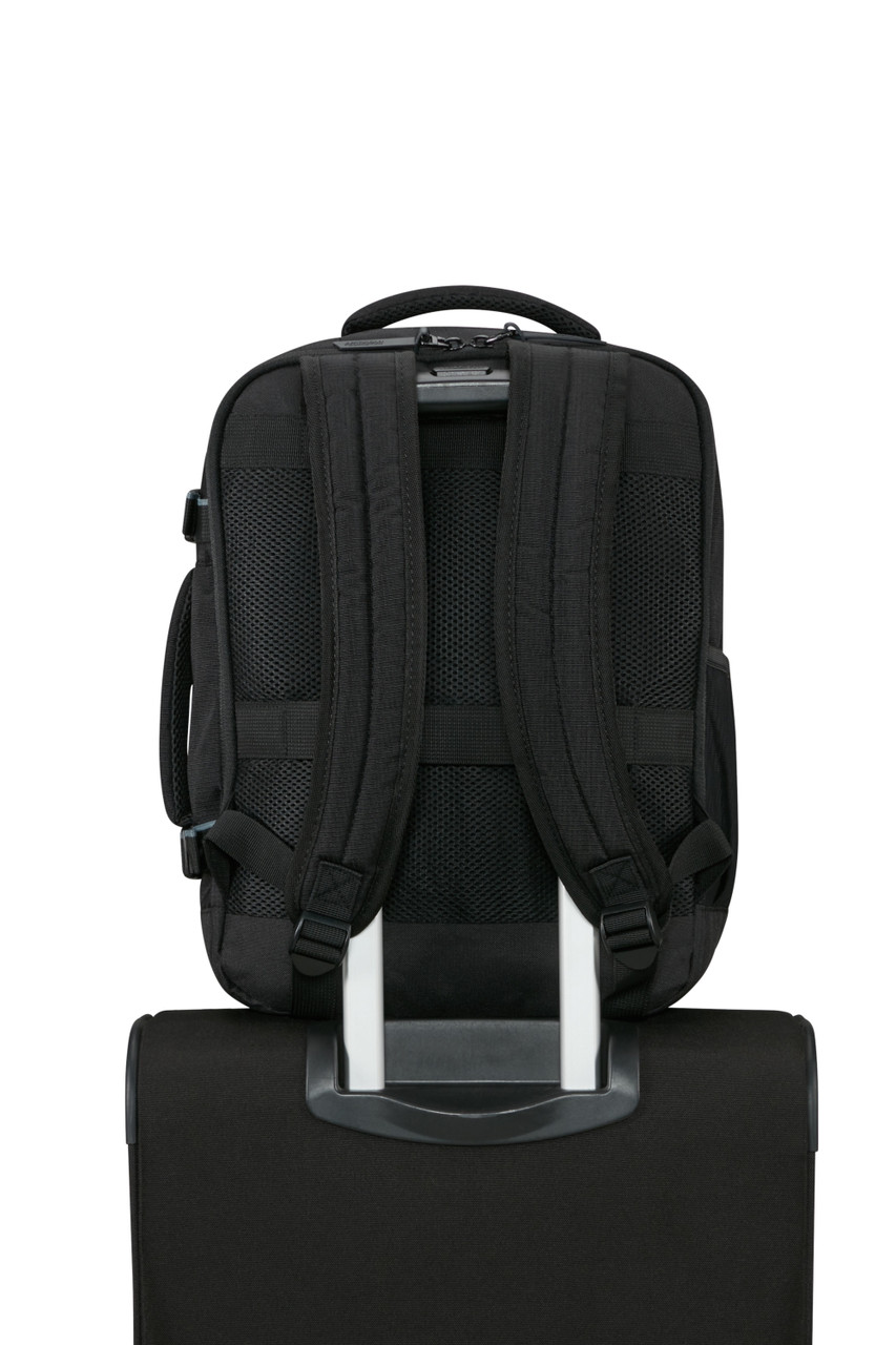Saleys Travel Bags American Tourister Take2Cabin Casual Backpack - Black - Image 5