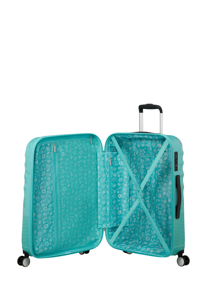 Saleys Travel Bags American Tourister Wavebreaker Disney Spinner 67cm - Stitch Flower - Image 2