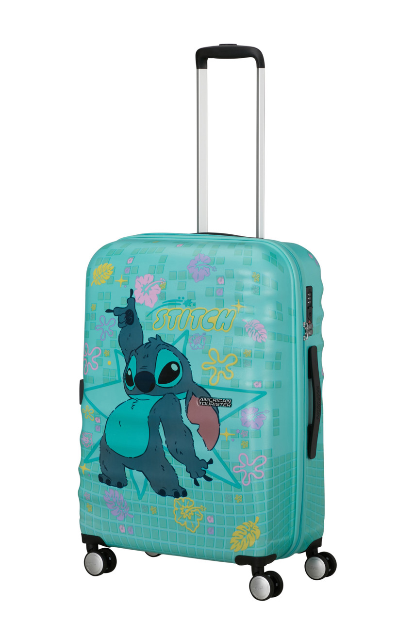 Saleys Travel Bags American Tourister Wavebreaker Disney Spinner 67cm - Stitch Flower - Image 7