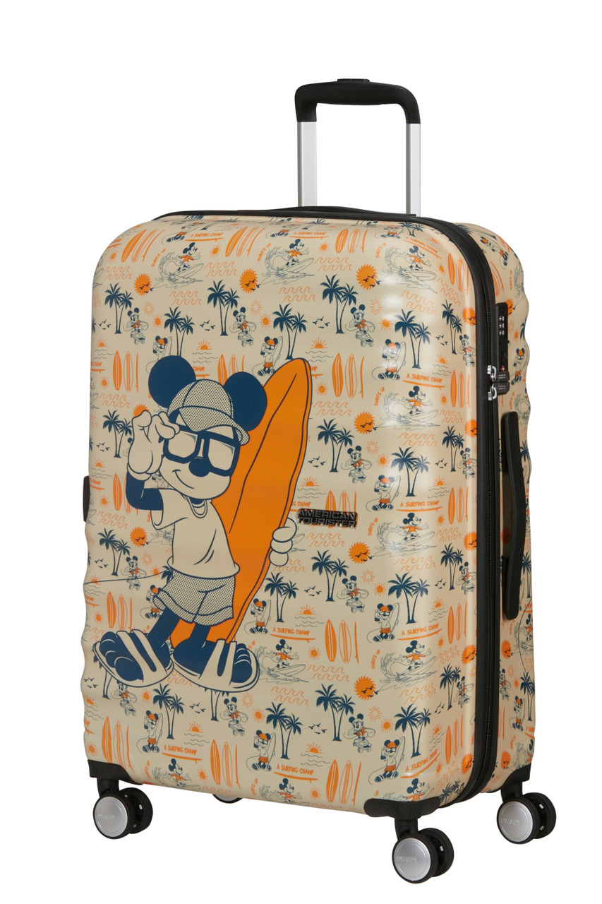 Saleys Travel Bags American Tourister Wavebreaker Disney Spinner 67cm - Mickey Super Surfer - Image 3