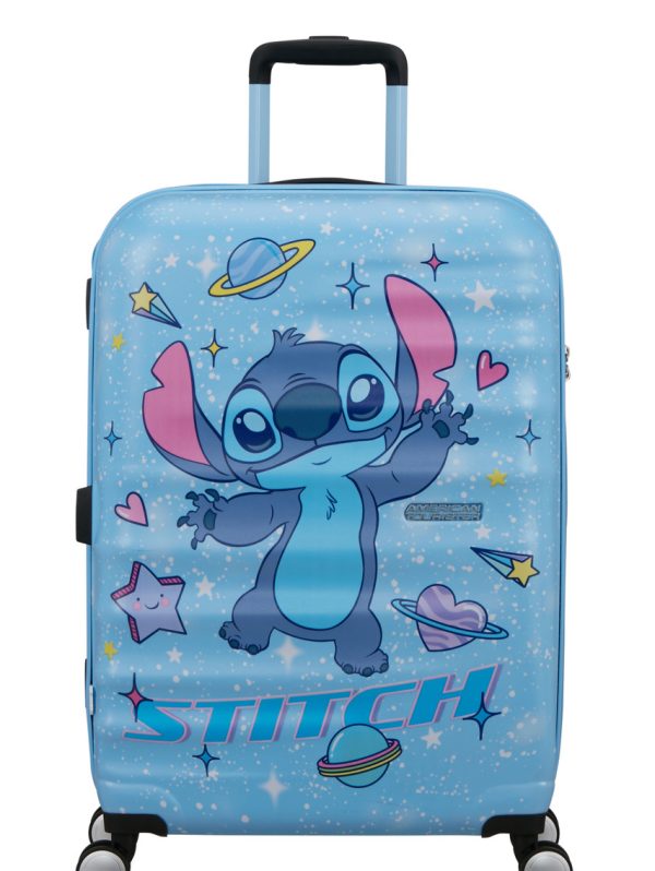 American Tourister Wavebreaker Disney Spinner 67cm - Stitch Universe