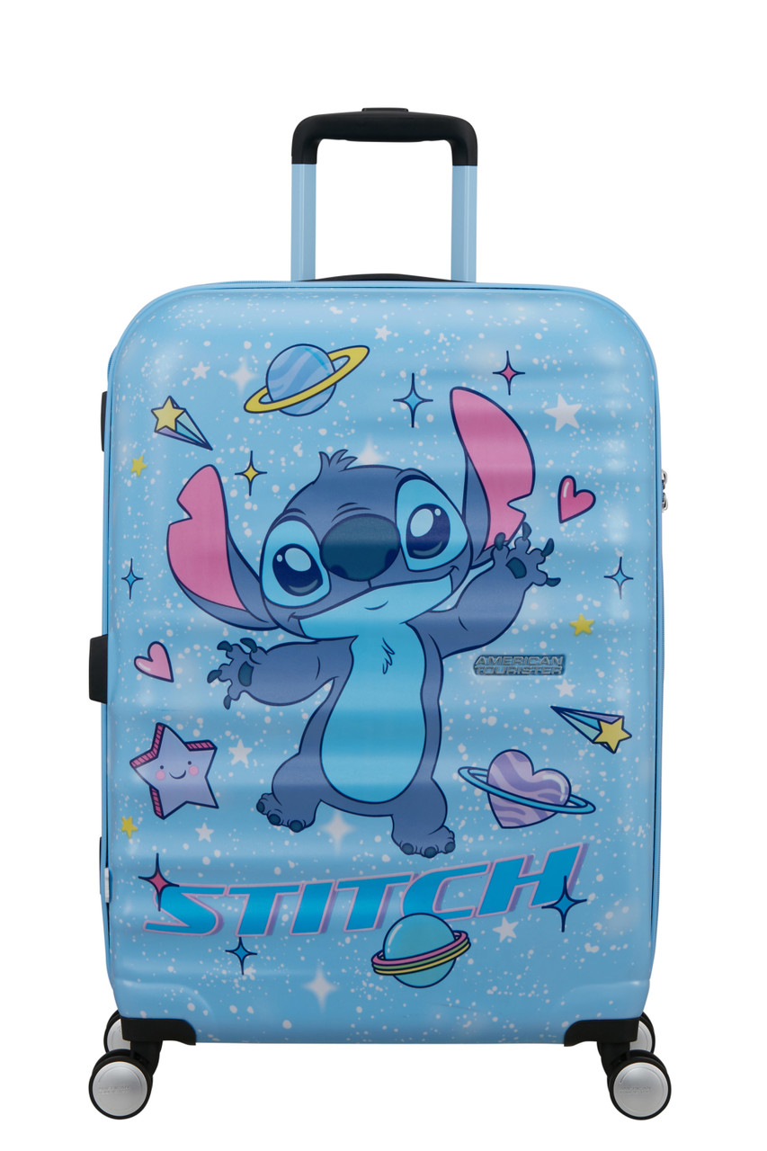 Saleys Travel Bags American Tourister Wavebreaker Disney Spinner 67cm - Stitch Universe