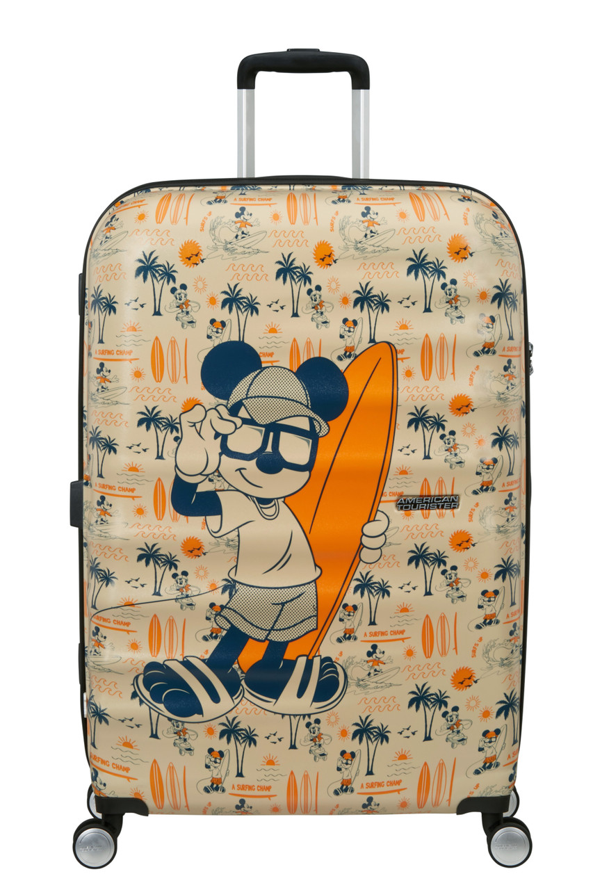 Saleys Travel Bags American Tourister Wavebreaker Disney 77cm - Mickey Super Surfer