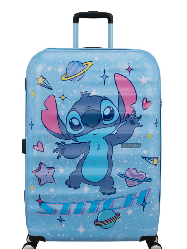 American Tourister Wavebreaker Disney Spinner 77cm - Stitch Universe