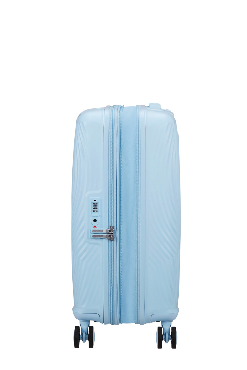 Saleys Travel Bags American Tourister Mickey Magic Exp Spinner 55cm - Pastel Blue - Image 6