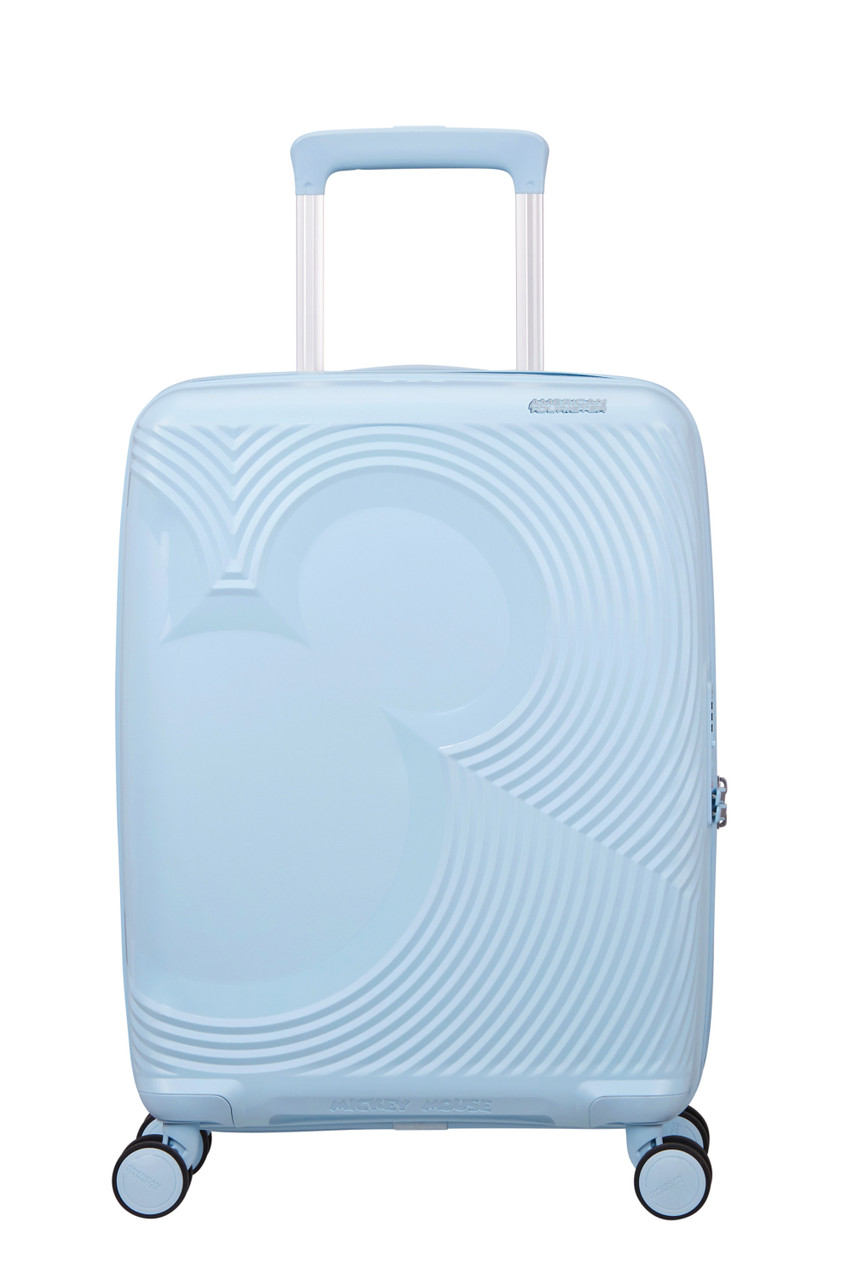 Saleys Travel Bags American Tourister Mickey Magic Exp Spinner 55cm - Pastel Blue