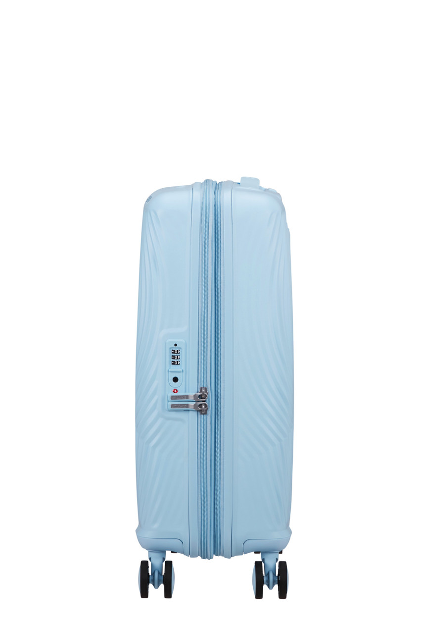 Saleys Travel Bags American Tourister Mickey Magic Exp Spinner 55cm - Pastel Blue - Image 9