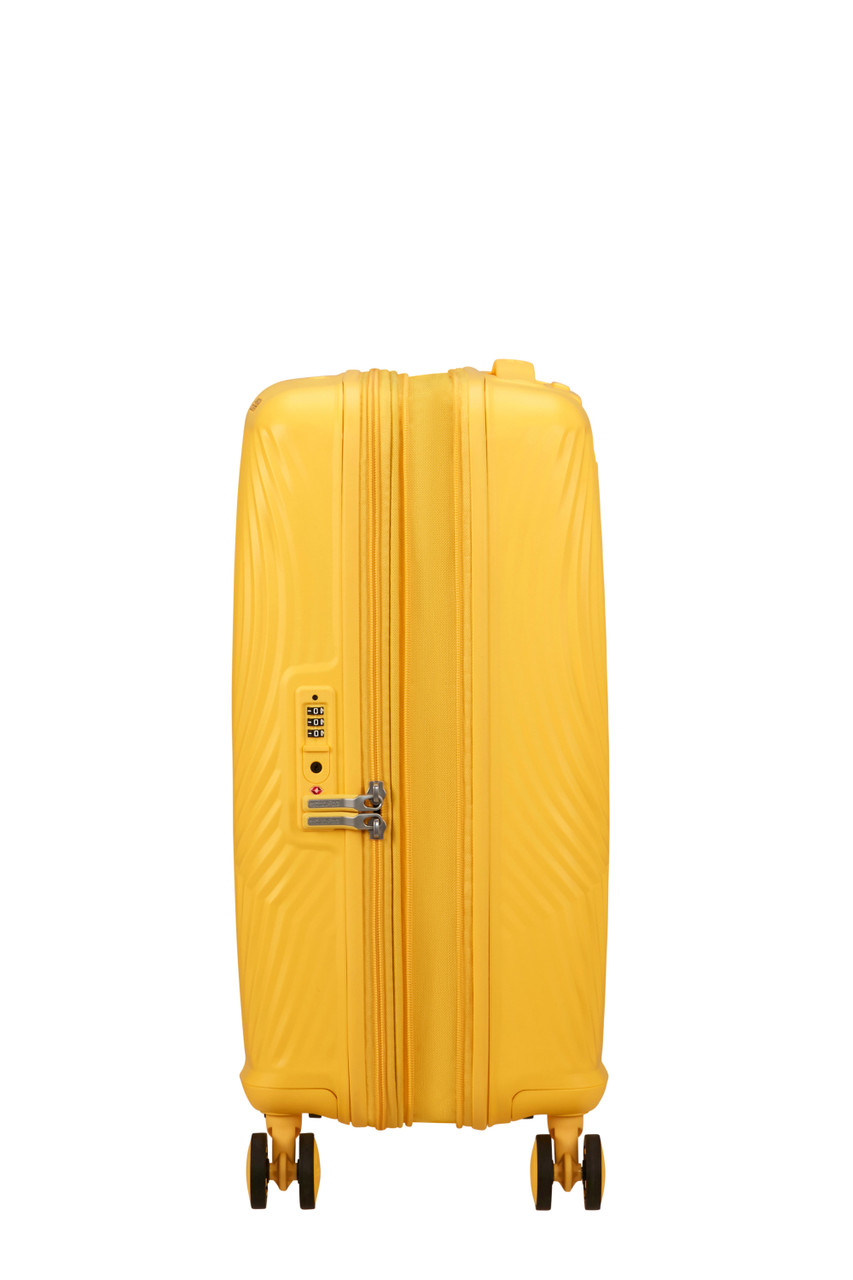 Saleys Travel Bags American Tourister Mickey Magic Exp Spinner 55cm - Flower Yellow - Image 6