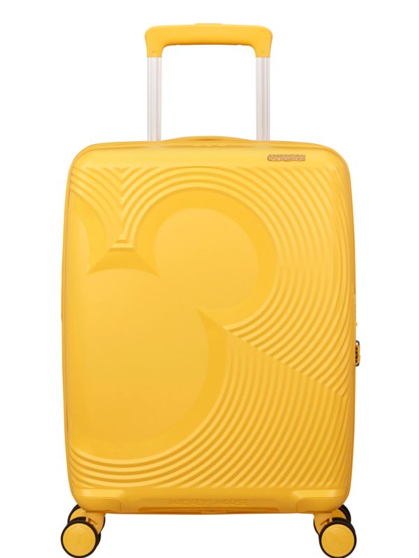 American Tourister Mickey Magic Exp Spinner 55cm - Flower Yellow