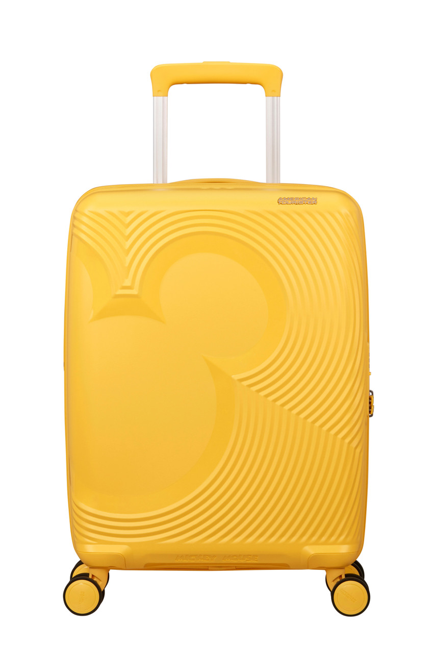 Saleys Travel Bags American Tourister Mickey Magic Exp Spinner 55cm - Flower Yellow