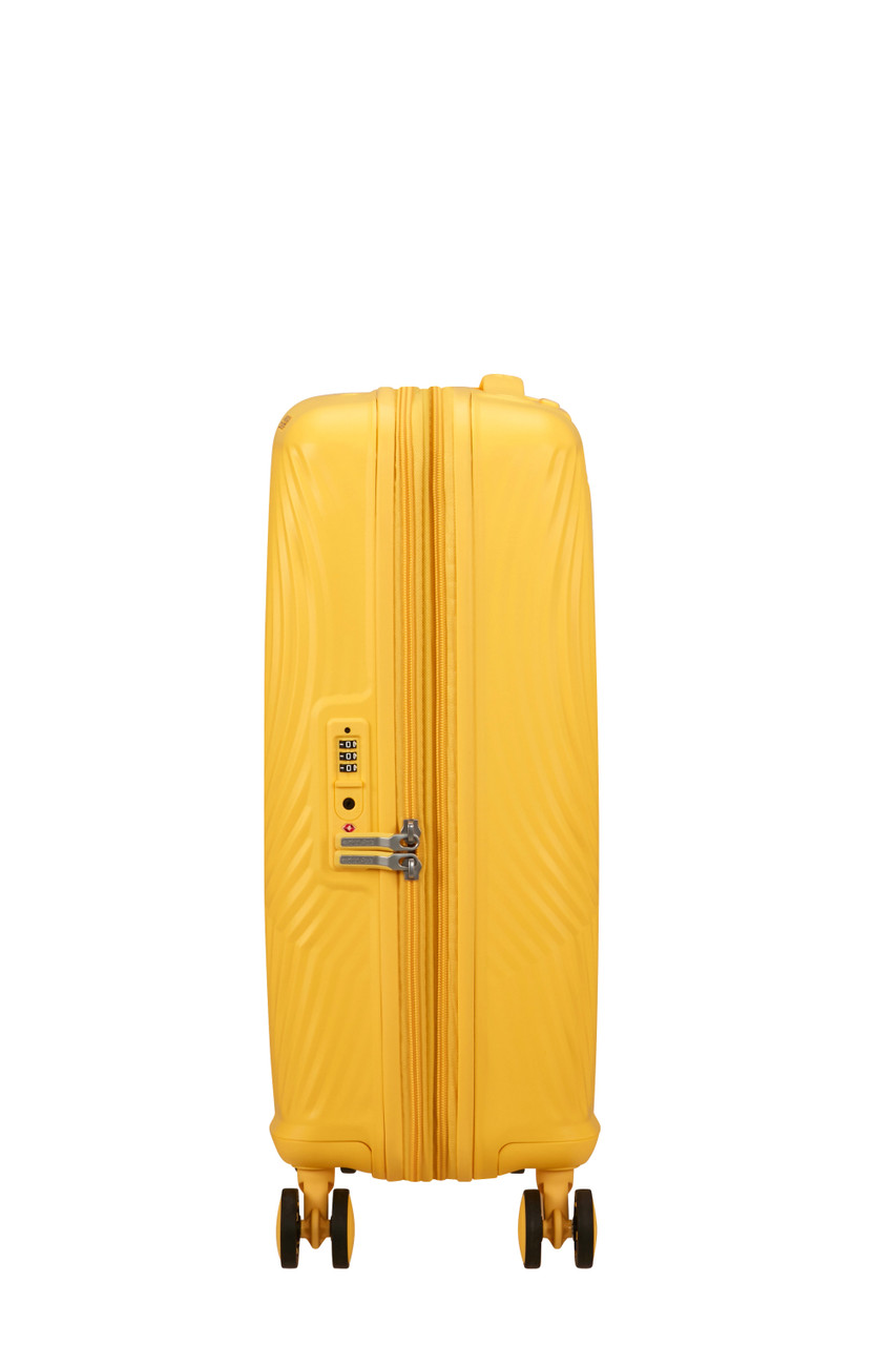 Saleys Travel Bags American Tourister Mickey Magic Exp Spinner 55cm - Flower Yellow - Image 9