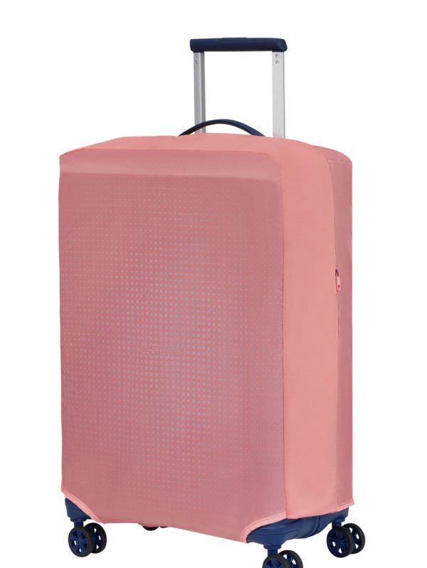 American Tourister Luggage Cover Medium - Pink/Mauve