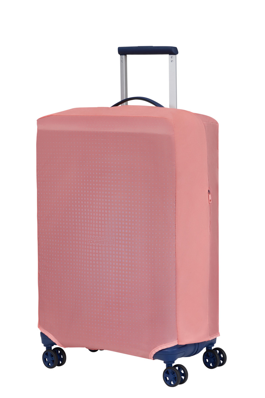 Saleys Travel Bags American Tourister Luggage Cover Medium - Pink/Mauve