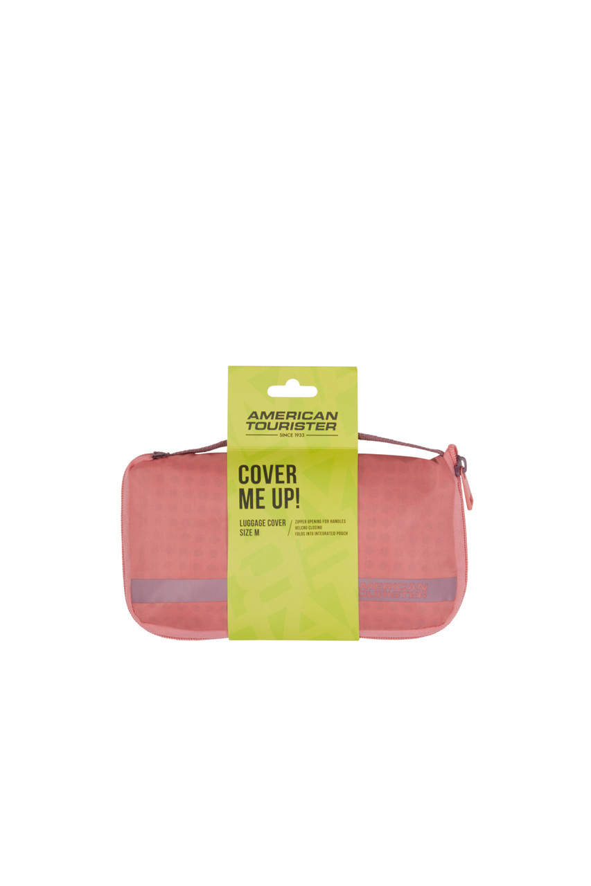 Saleys Travel Bags American Tourister Luggage Cover Medium - Pink/Mauve - Image 2