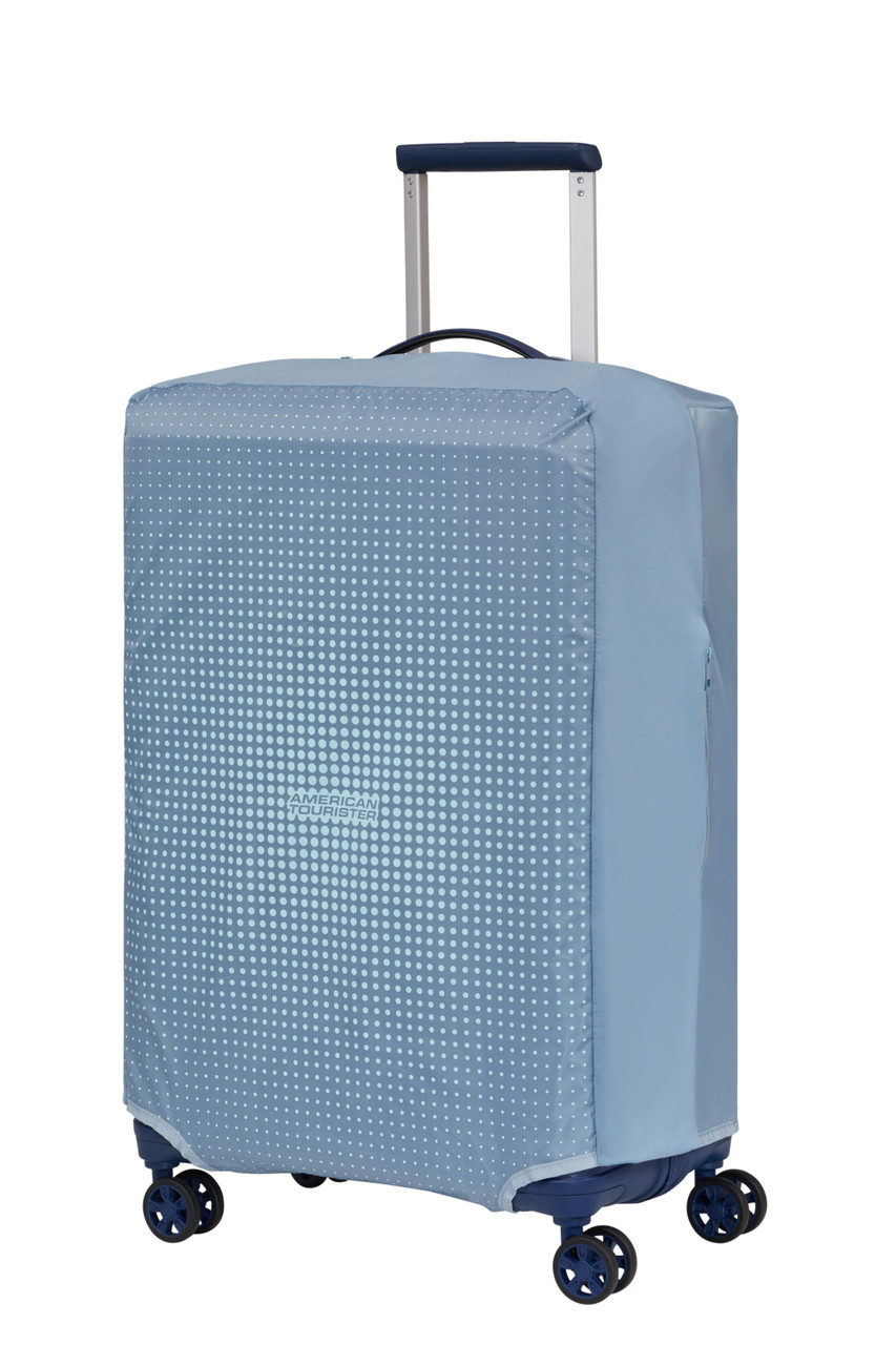 Saleys Travel Bags American Tourister Luggage Cover Medium - Stone Blue