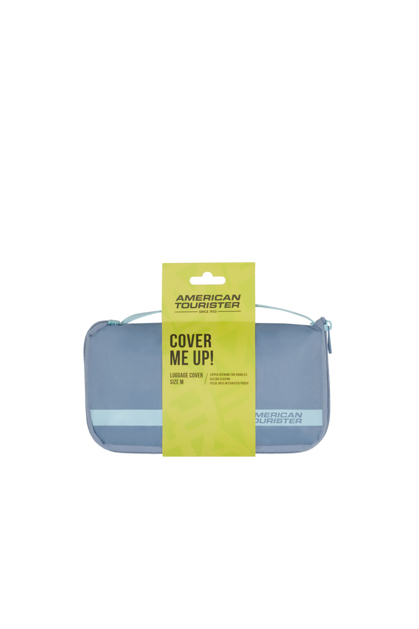 Saleys Travel Bags American Tourister Luggage Cover Medium - Stone Blue - Image 2