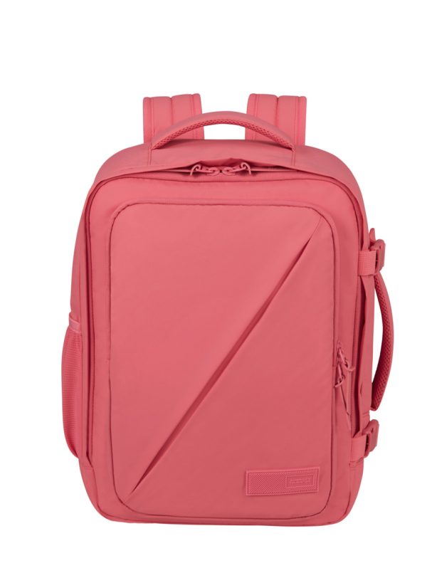 American Tourister Take2Cabin Backpack s/m Puff - Pink Glitch