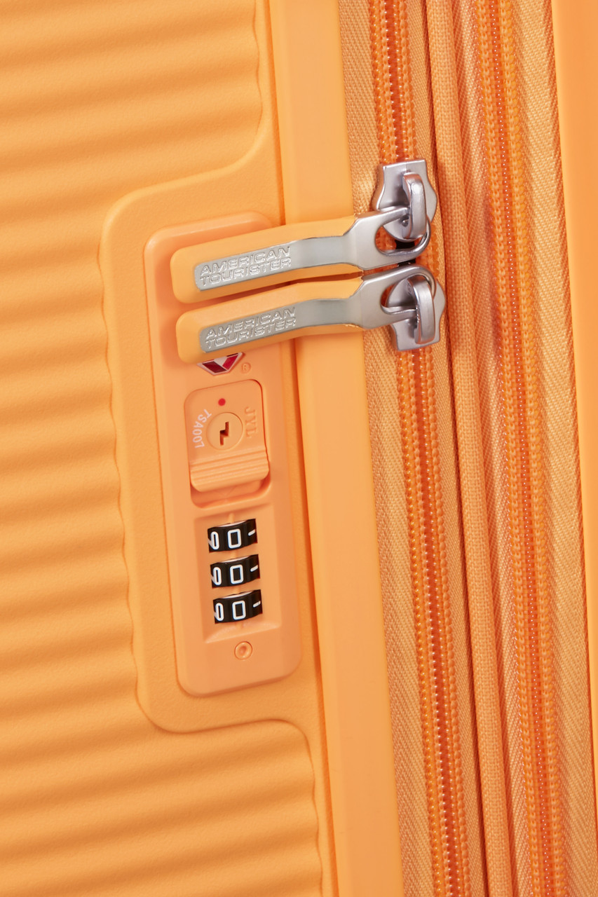 Saleys Travel Bags American Tourister Soundbox Exp Spinner 67cm - Papaya Pop - Image 9