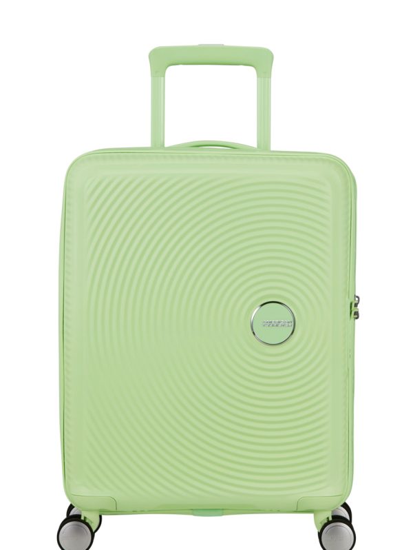 American Tourister Soundbox Exp Spinner 55cm - Kiwi Green