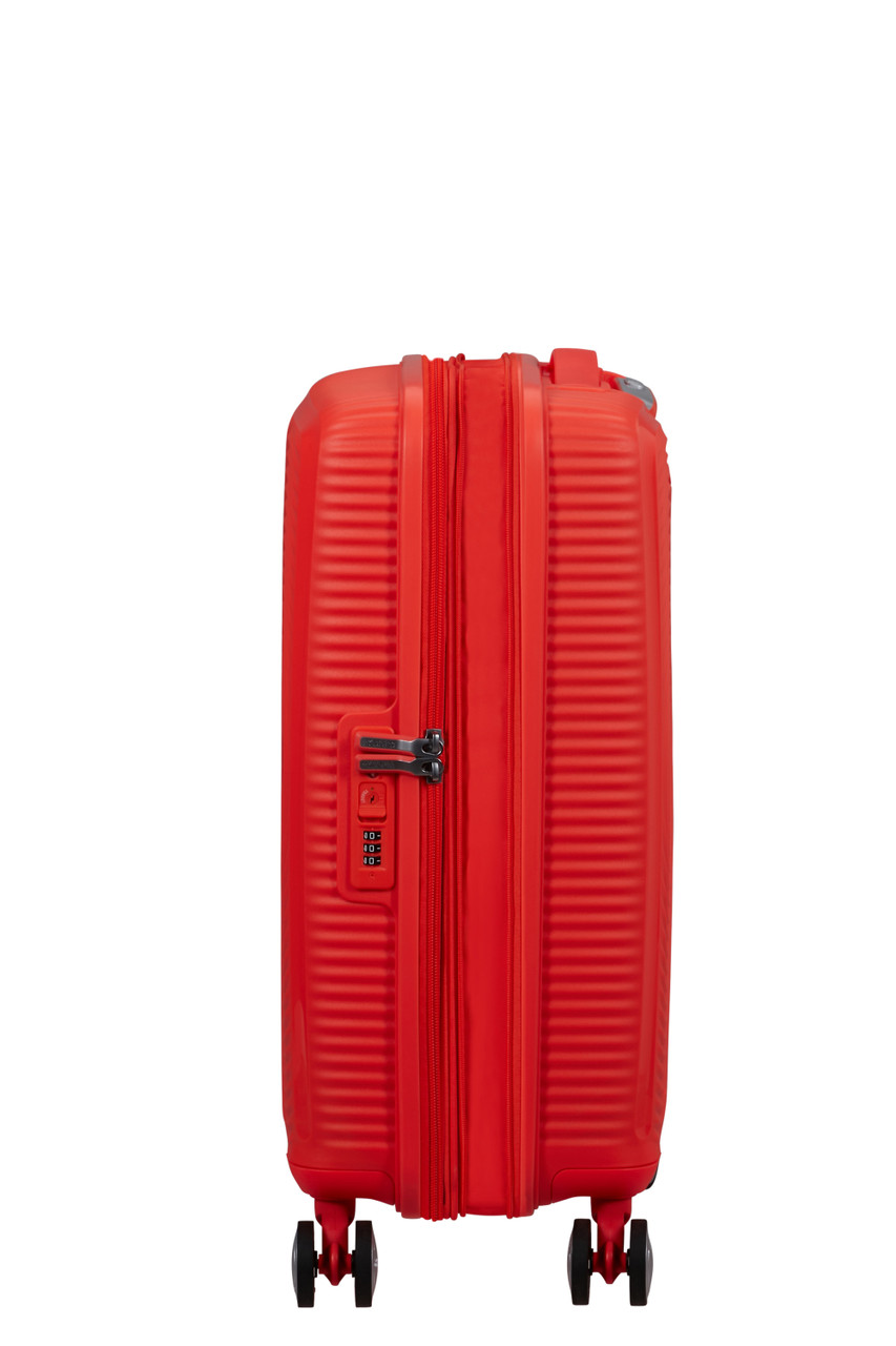 Saleys Travel Bags American Tourister Soundbox Exp Spinner 55cm - Neon Orange - Image 3