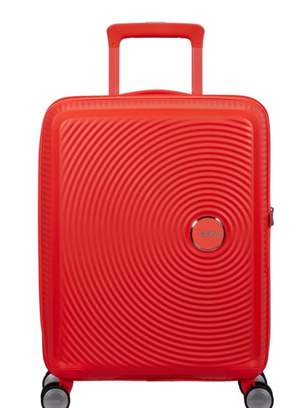 American Tourister Soundbox Exp Spinner 55cm - Neon Orange
