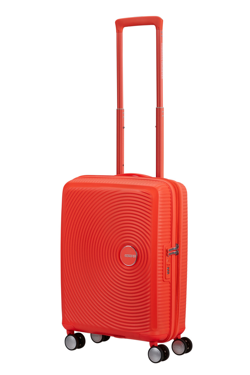 Saleys Travel Bags American Tourister Soundbox Exp Spinner 55cm - Neon Orange - Image 2