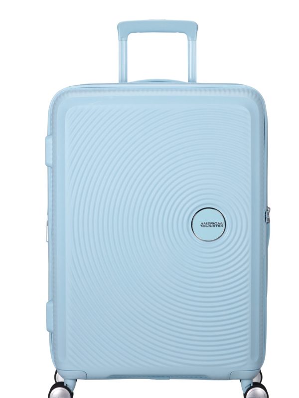 American Tourister Soundbox Exp Spinner 67cm - Pastel Blue
