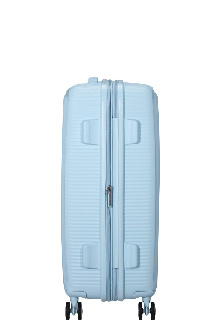 Saleys Travel Bags American Tourister Soundbox Exp Spinner 67cm - Pastel Blue - Image 12