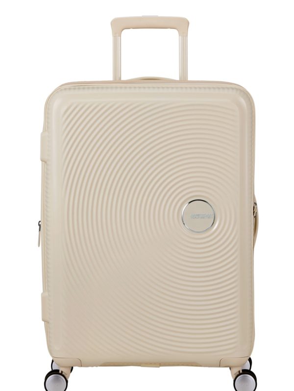 American Tourister Soundbox Exp Spinner 67cm - Coconut Sand
