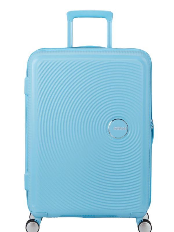 American Tourister Soundbox Exp Spinner 67cm - Blueberry Fizz