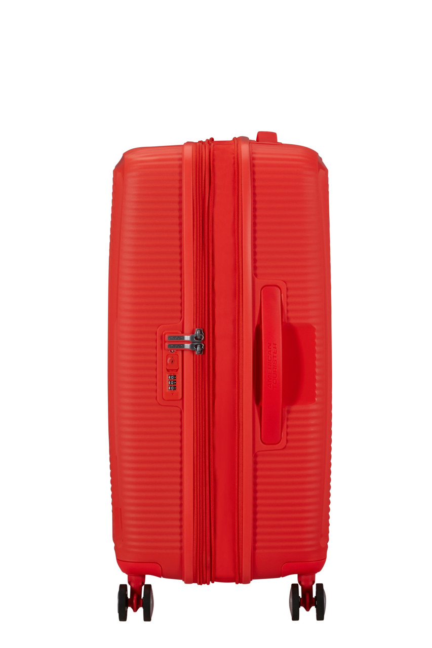 Saleys Travel Bags American Tourister Soundbox Exp Spinner 67cm - Neon Orange - Image 7