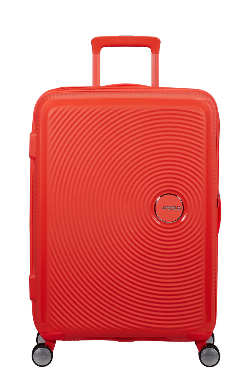 Saleys Travel Bags American Tourister Soundbox Exp Spinner 67cm - Neon Orange