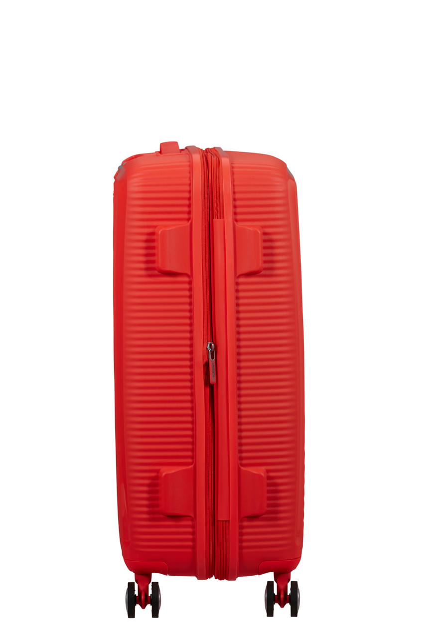 Saleys Travel Bags American Tourister Soundbox Exp Spinner 67cm - Neon Orange - Image 8