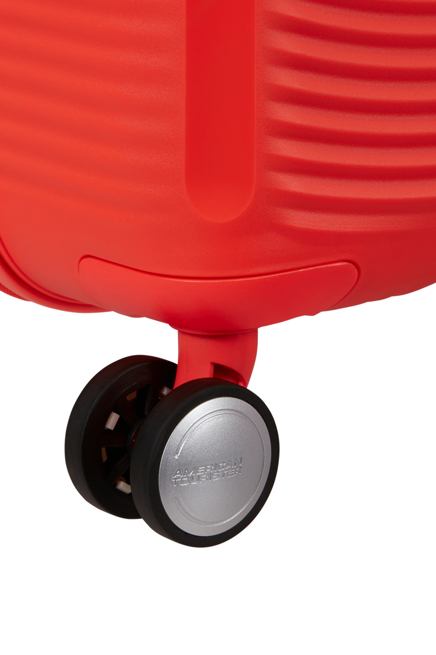 Saleys Travel Bags American Tourister Soundbox Exp Spinner 67cm - Neon Orange - Image 5