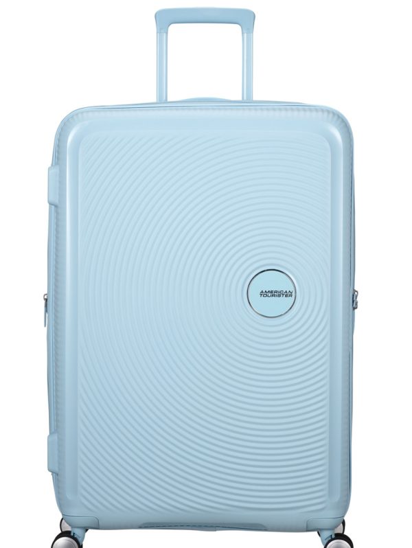 American Tourister Soundbox Exp Spinner 77cm - Pastel Blue