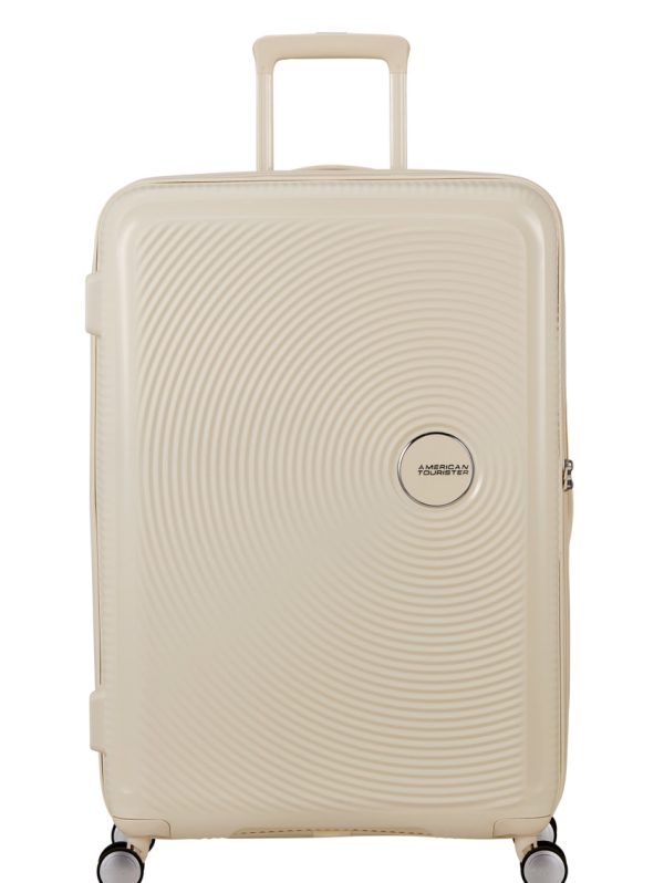 American Tourister Soundbox Exp Spinner 77cm - Coconut Sand