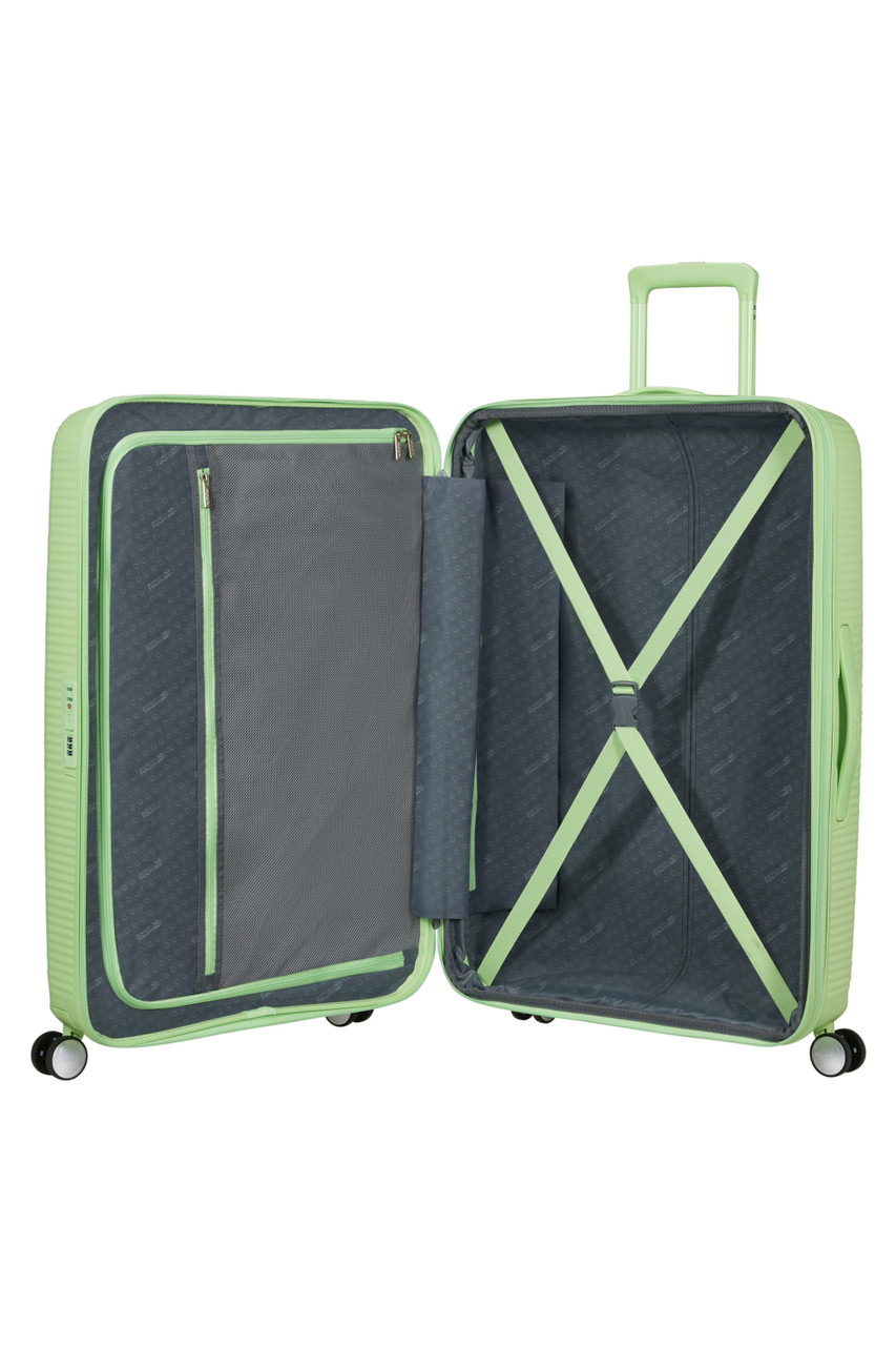 Saleys Travel Bags American Tourister Soundbox Exp Spinner 77cm - Kiwi Green - Image 2