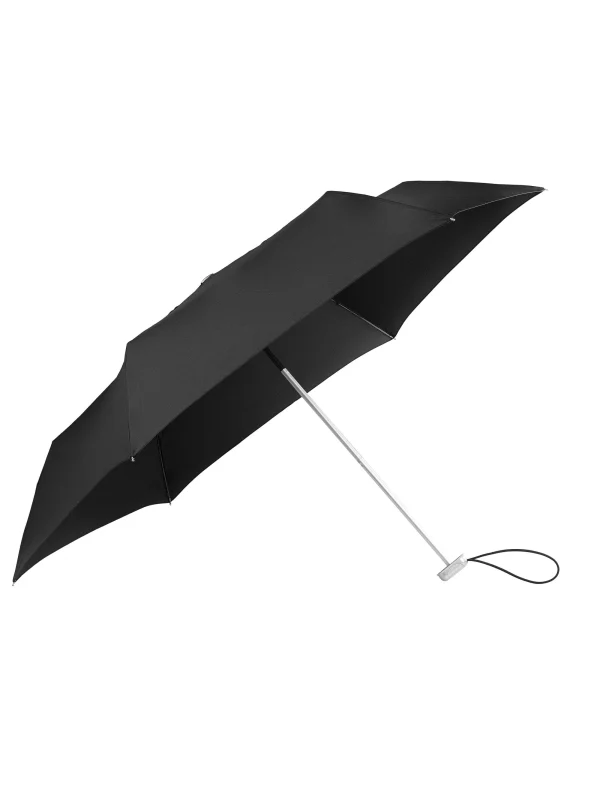 Samsonite: Umbrella, Alu Drop S 3 Sect. Manual Flat - Black