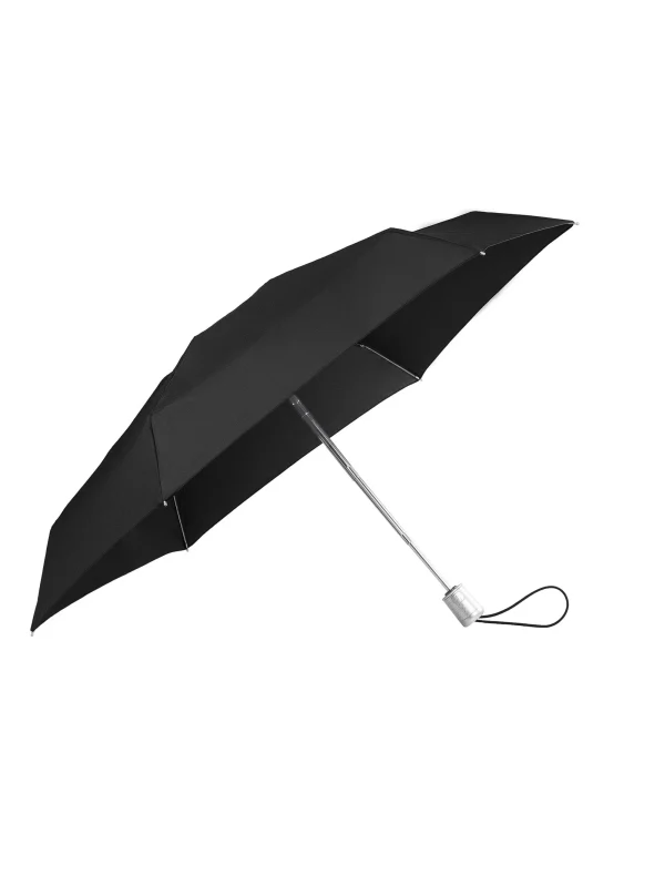 Samsonite: Umbrella, Alu Drop S 4 Sect. Auto O/C - Black