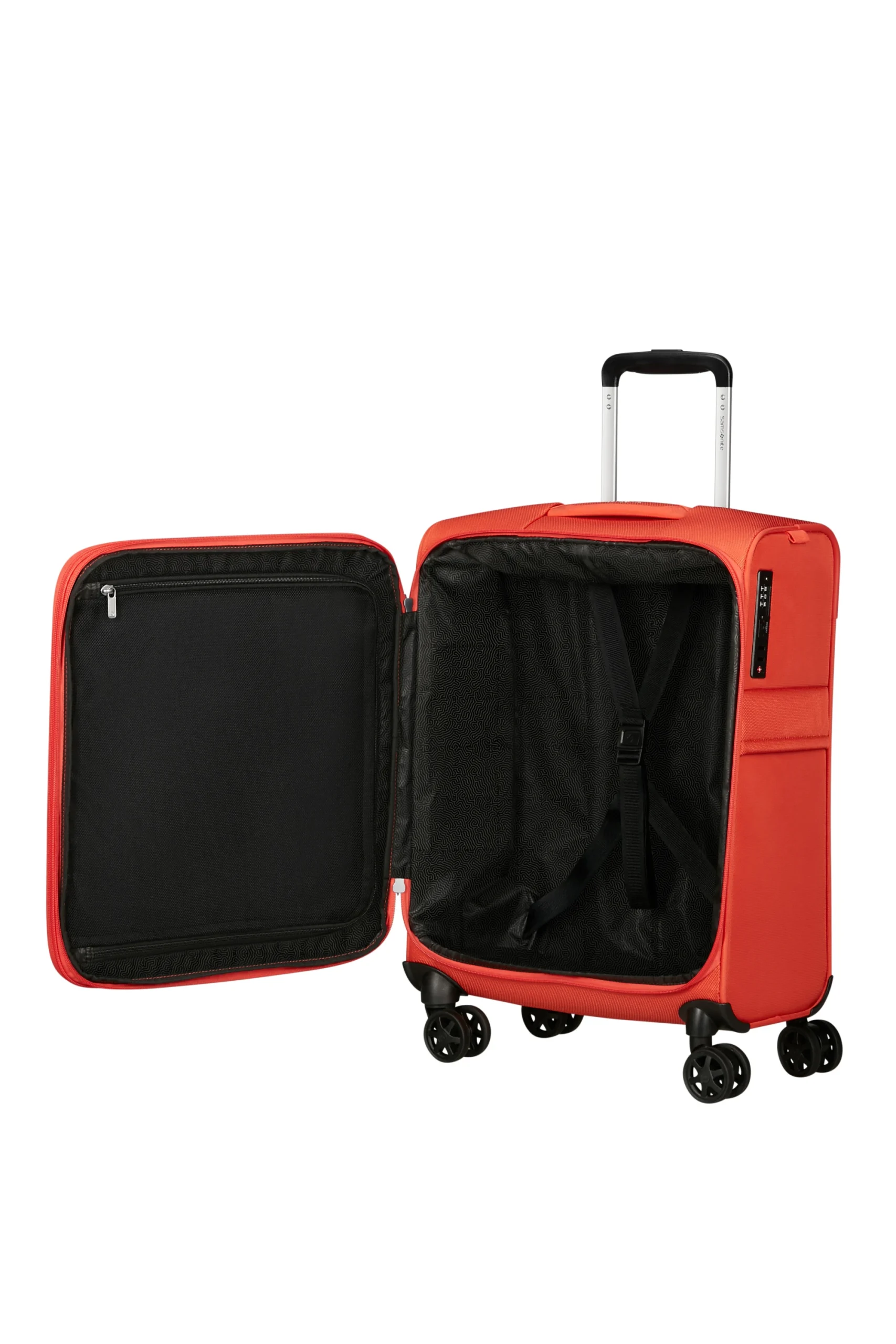 Saleys Travel Bags Samsonite: Urbify Spinner Expandable 55cm Carry on - Lava - Image 4
