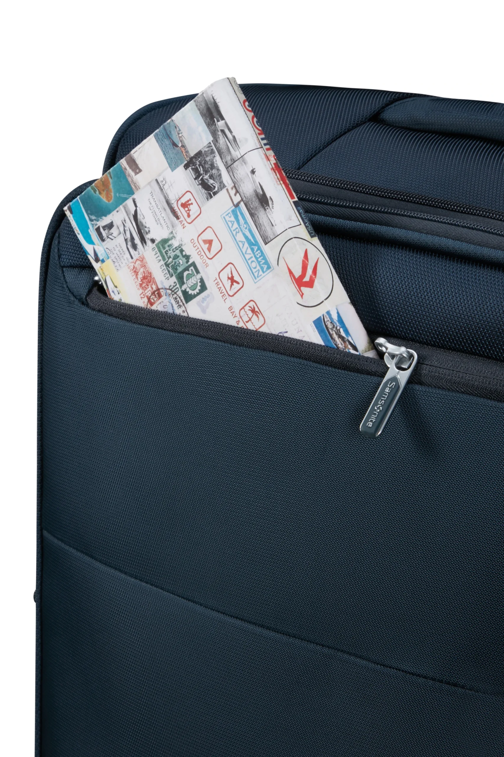 Saleys Travel Bags Samsonite: Urbify Spinner Expandable 55cm Carry on - Navy Blue - Image 12