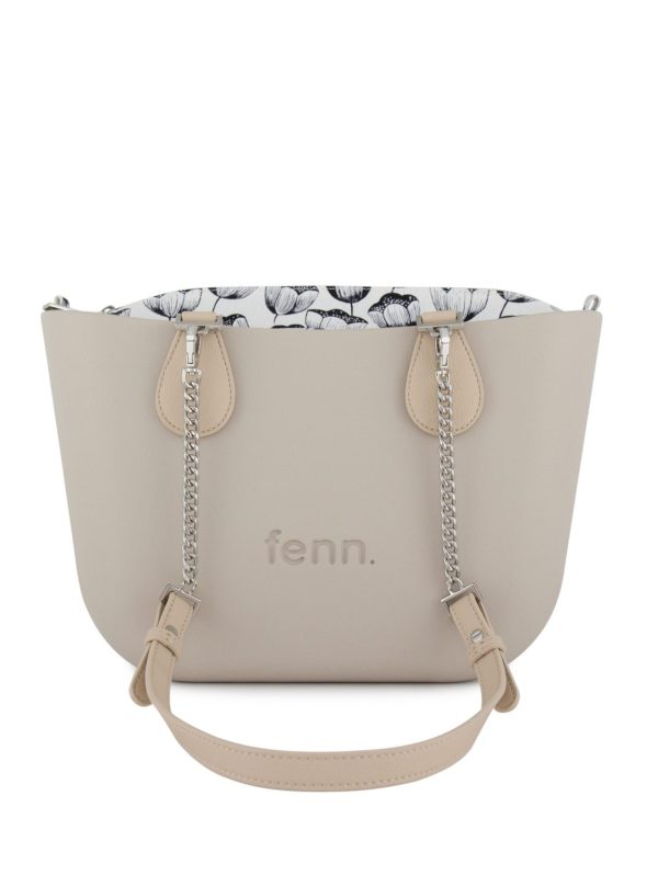 FENN: Petite - Mushroom/Silver Zip/Oatmeal/Silver Chain