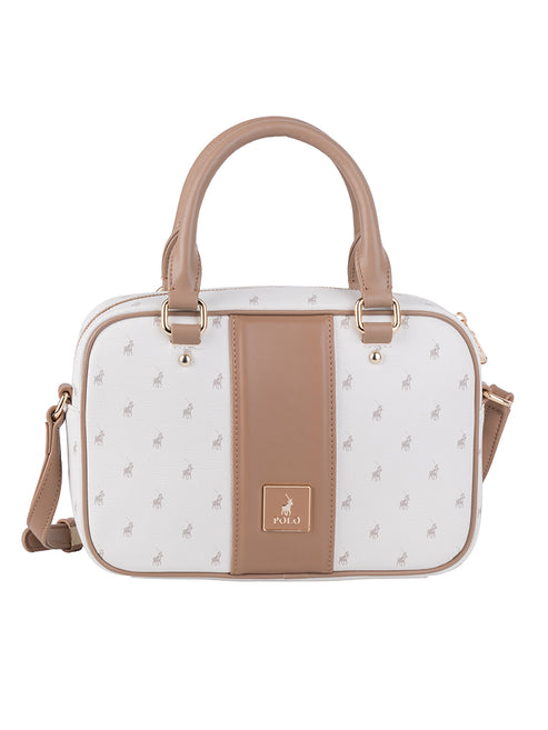 Polo Kensington Top Handle Camera Bag - White
